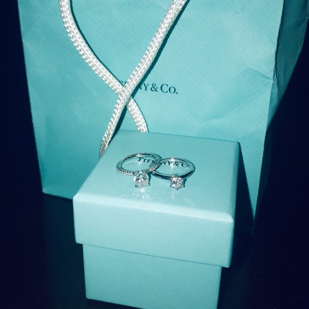 Tiffany&Co. Solitaire Platinum Ring VS1 H .45Ct💍
